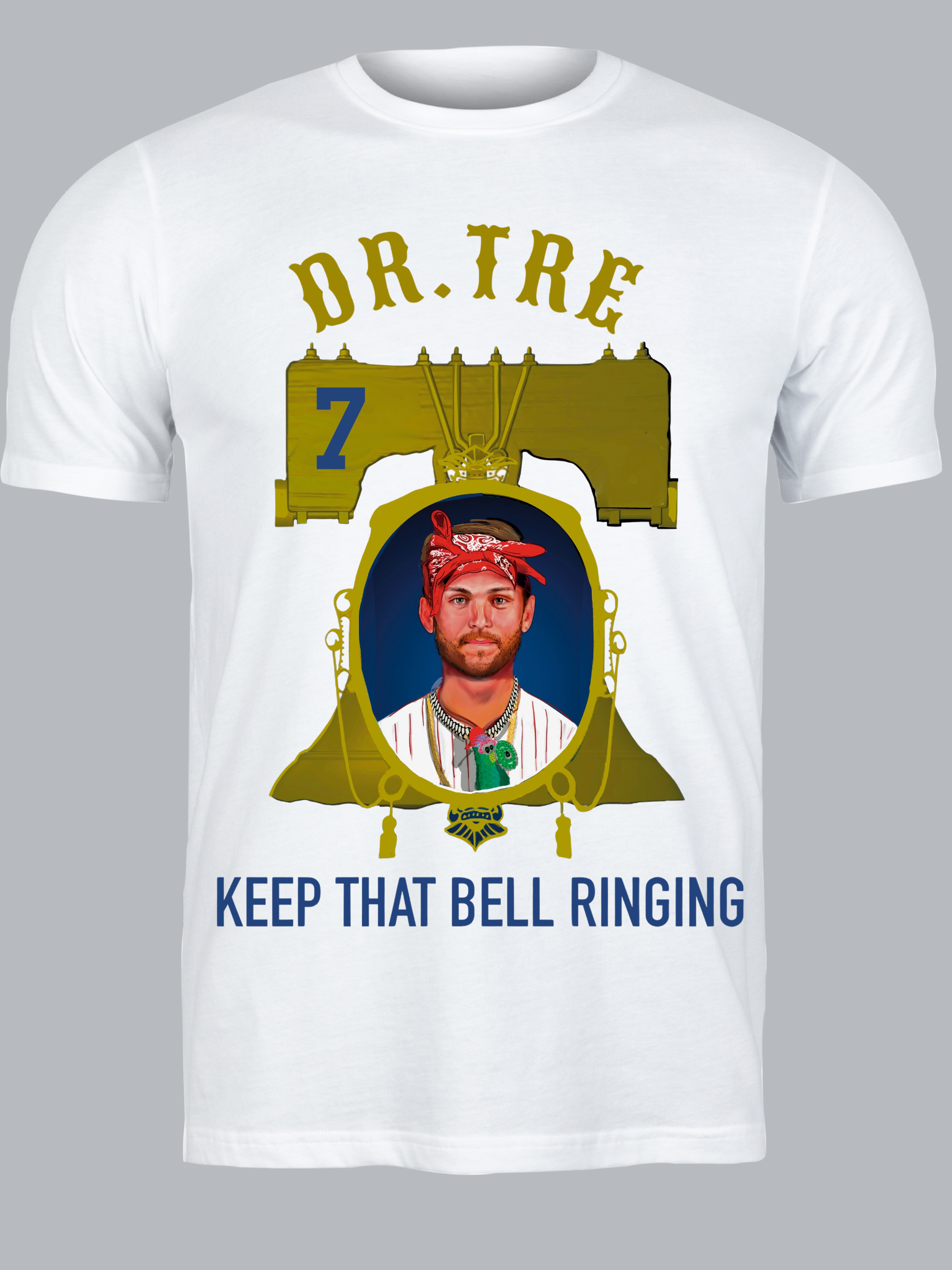 Dr. Tre – Keep That Bell Ringing | Philadelphia Baseball Inspired Shirt