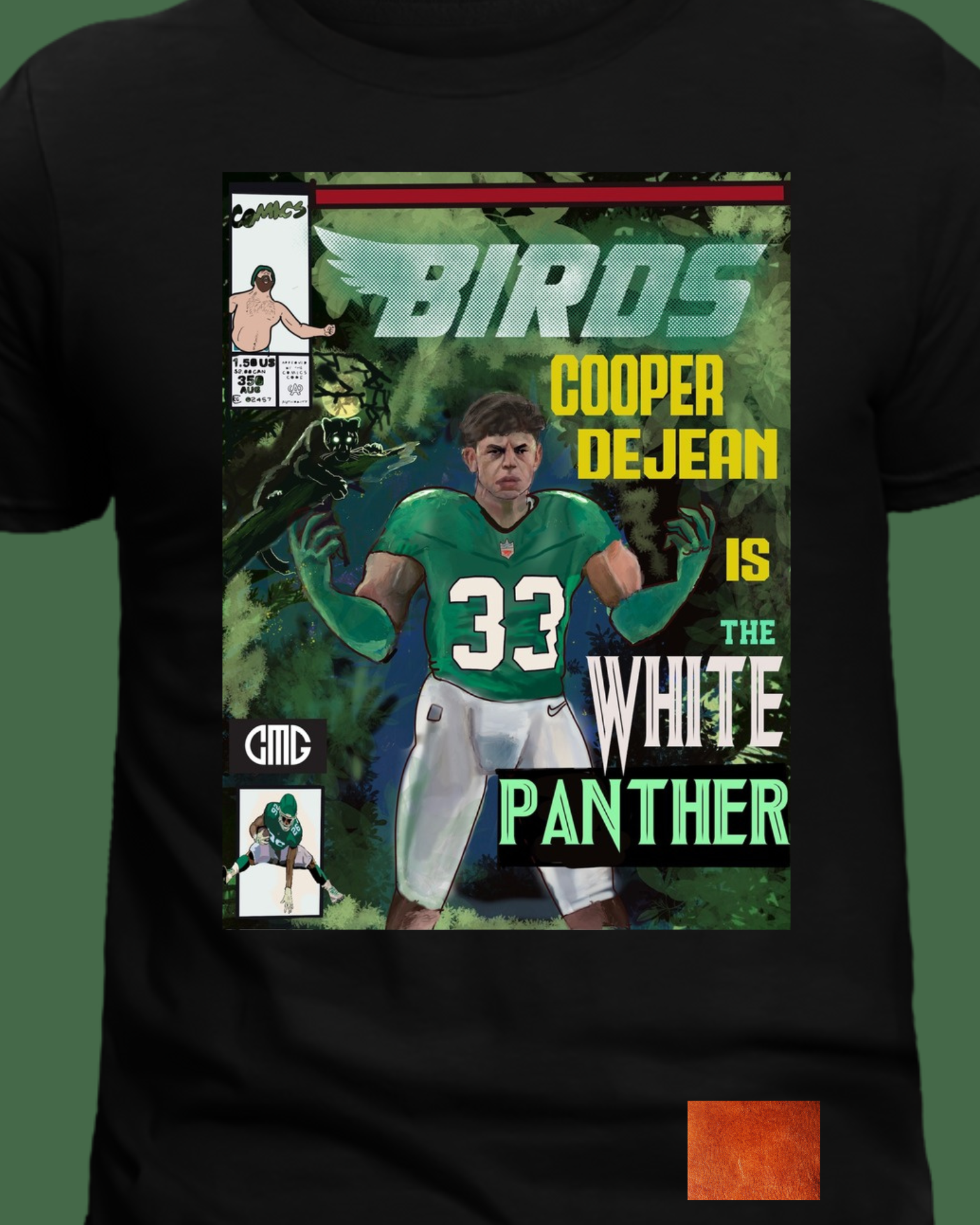 Cooper DeJean "white panther" T-shirt