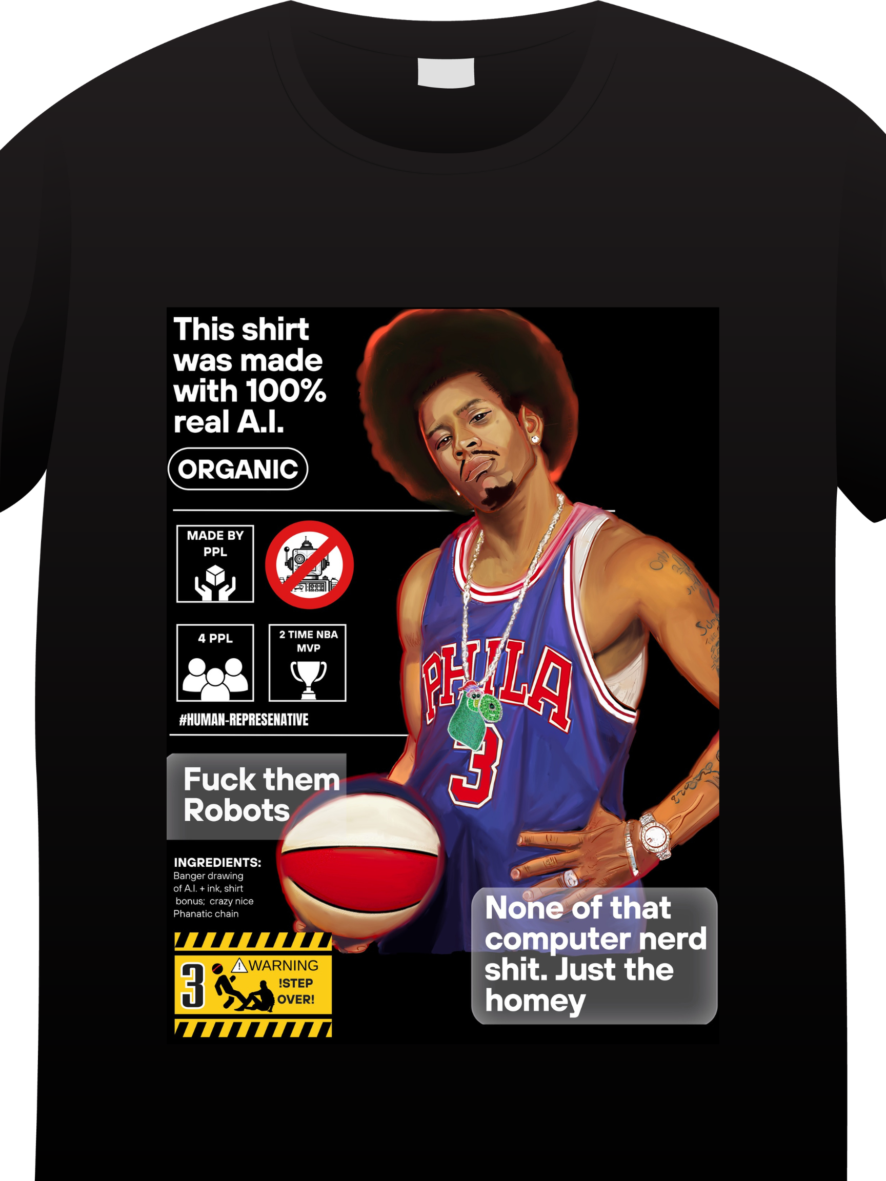 Allen Iverson Inspired I Philadelphia basketball inspired T-shirt