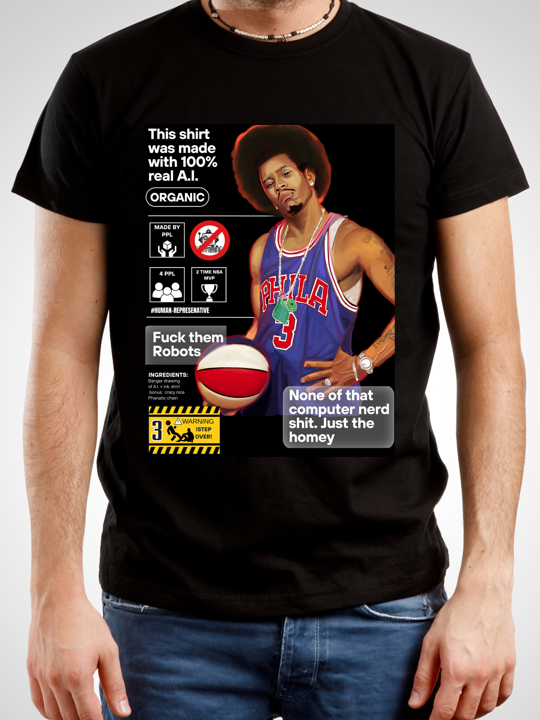 Allen Iverson Inspired I Philadelphia basketball inspired T-shirt