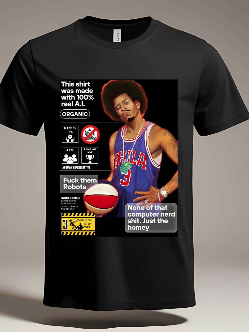 Allen Iverson Inspired I Philadelphia basketball inspired T-shirt