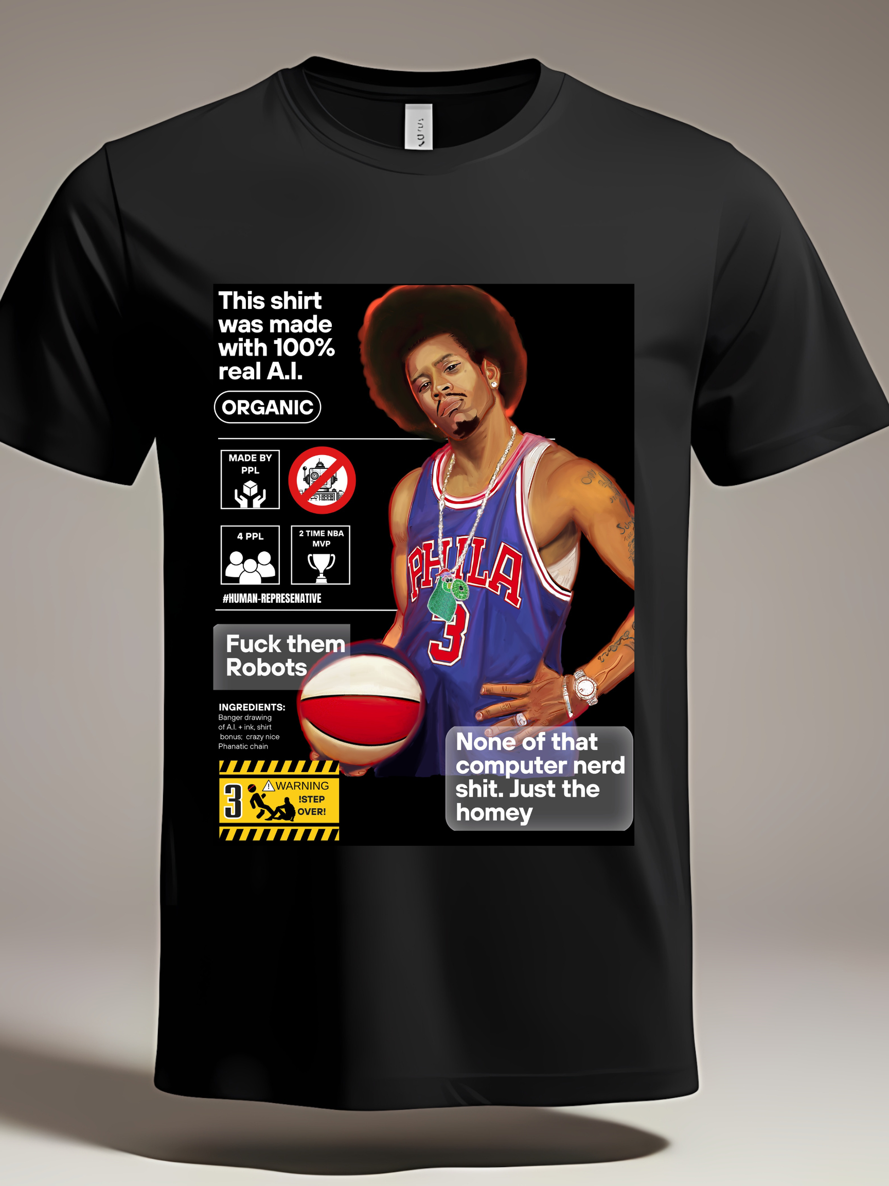 Allen Iverson Inspired I Philadelphia basketball inspired T-shirt