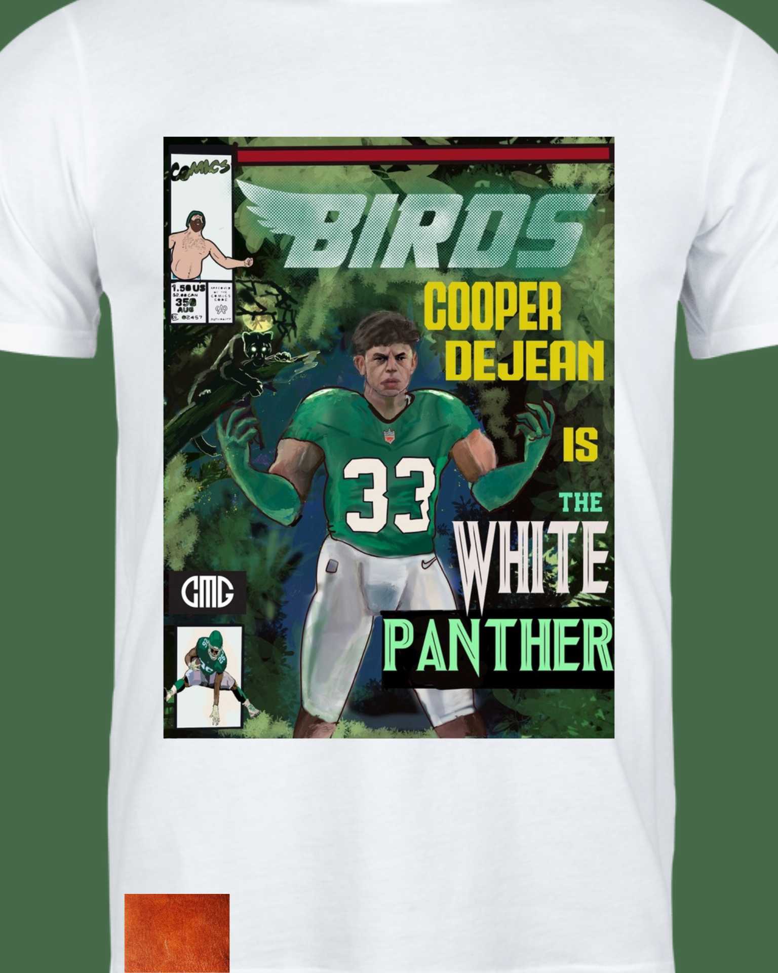 Cooper DeJean "white panther" T-shirt