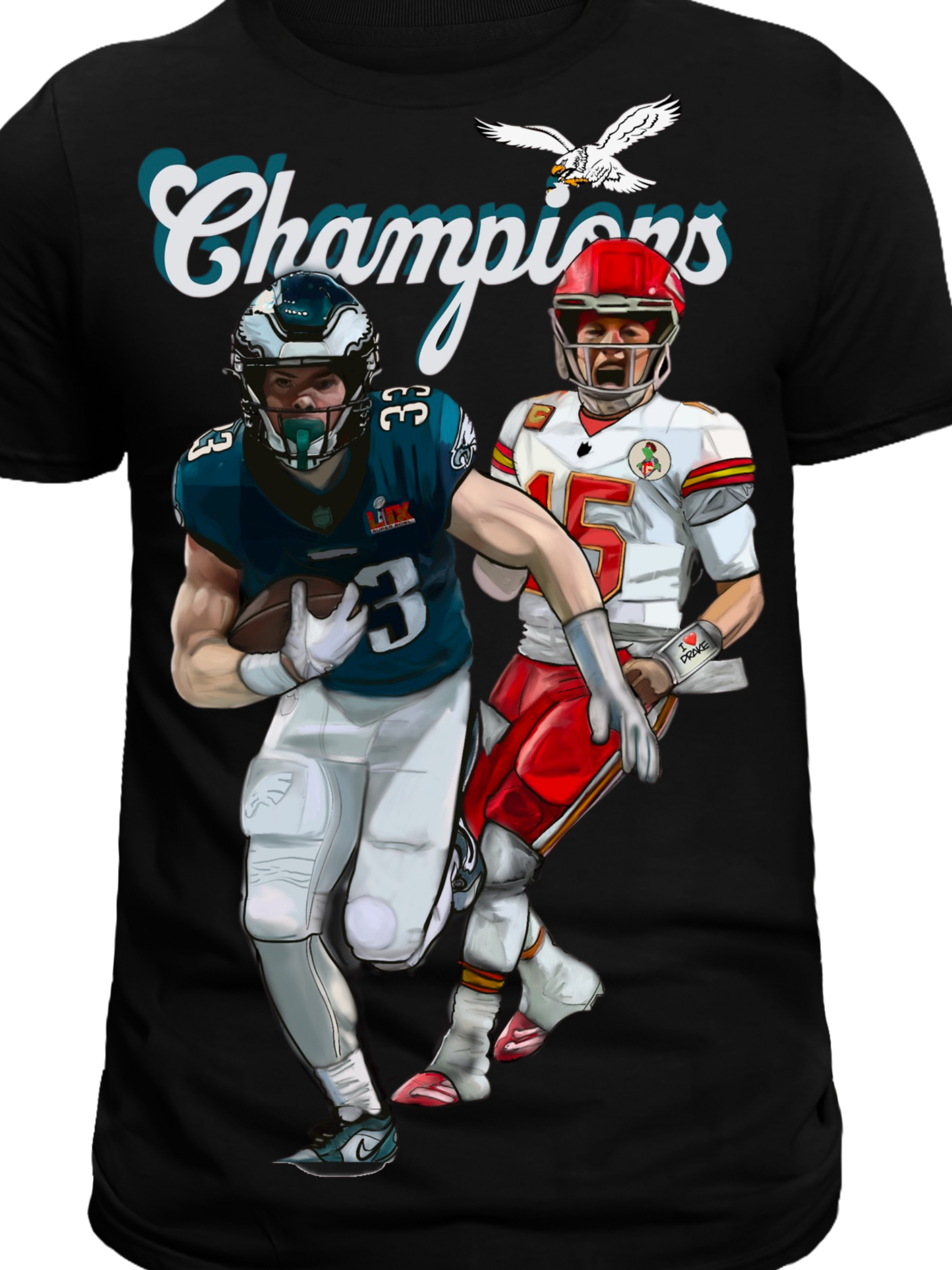 Cooper Dejean "pick 6 " champions T-shirt