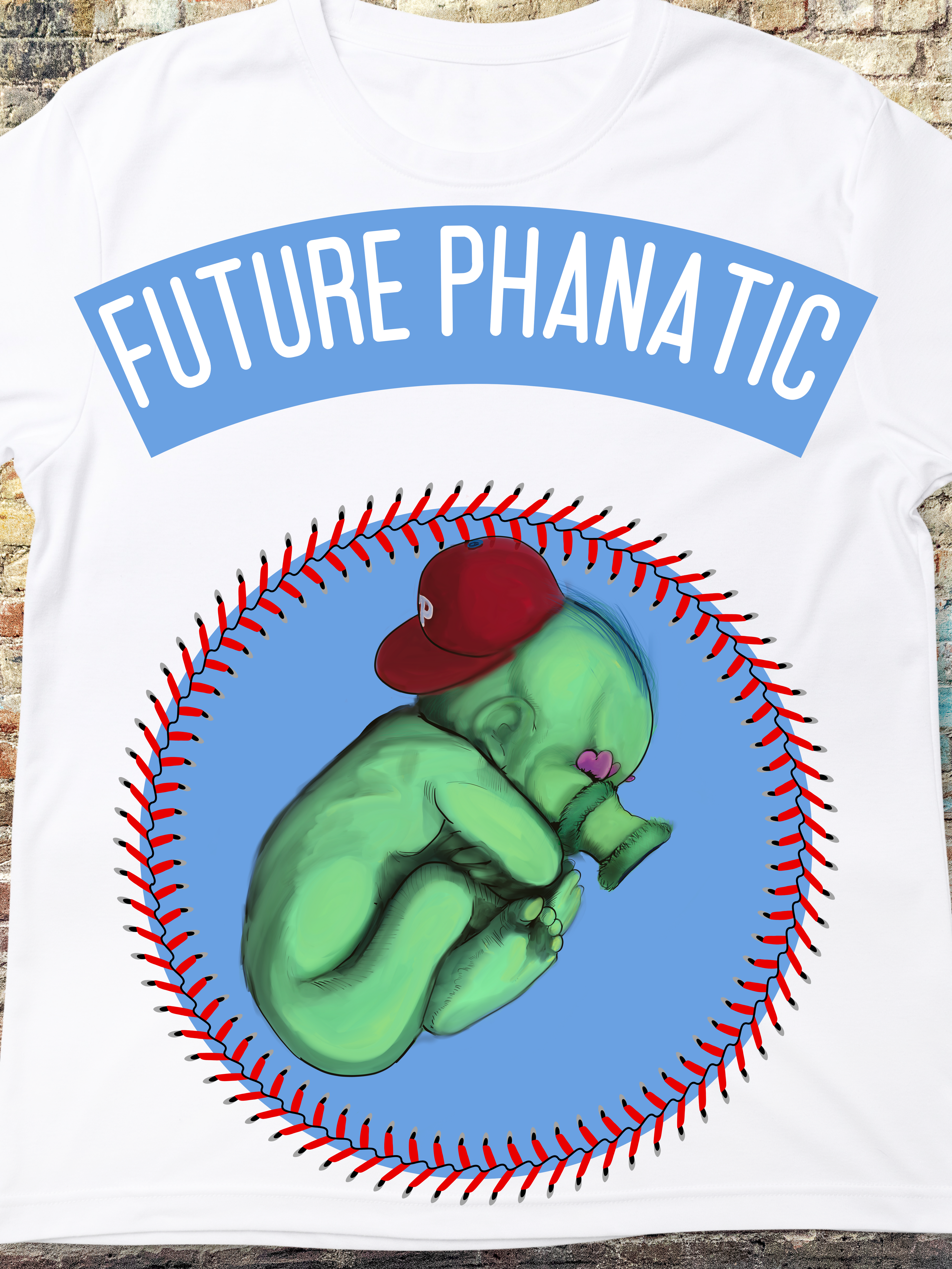 Philly phanatic mom to be shirt