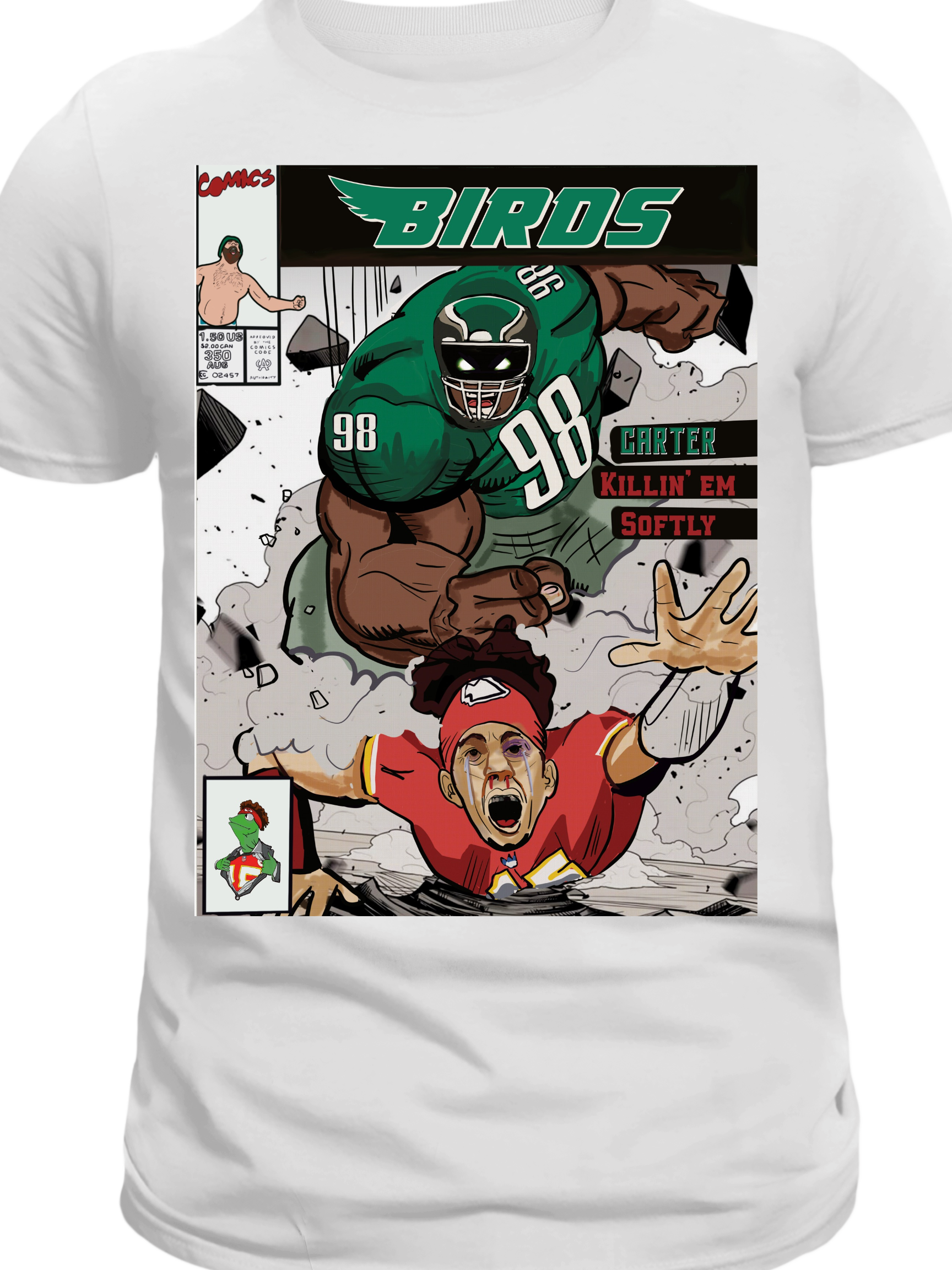 Jalen Carter Smash -Philadelphia Football inspired T-shirt