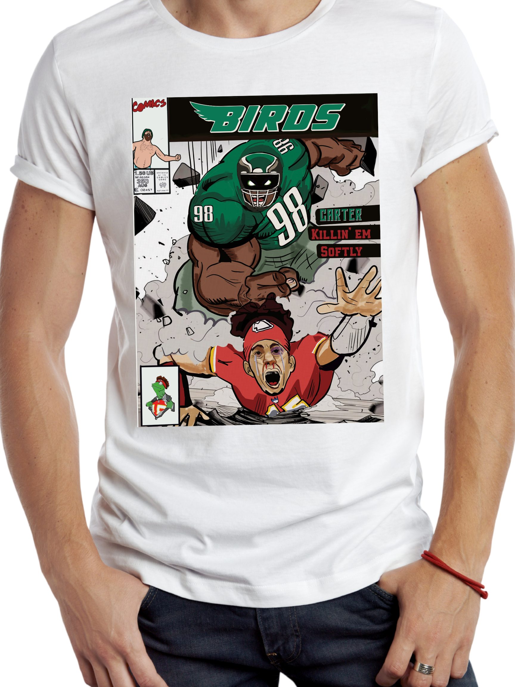Jalen Carter Smash -Philadelphia Football inspired T-shirt
