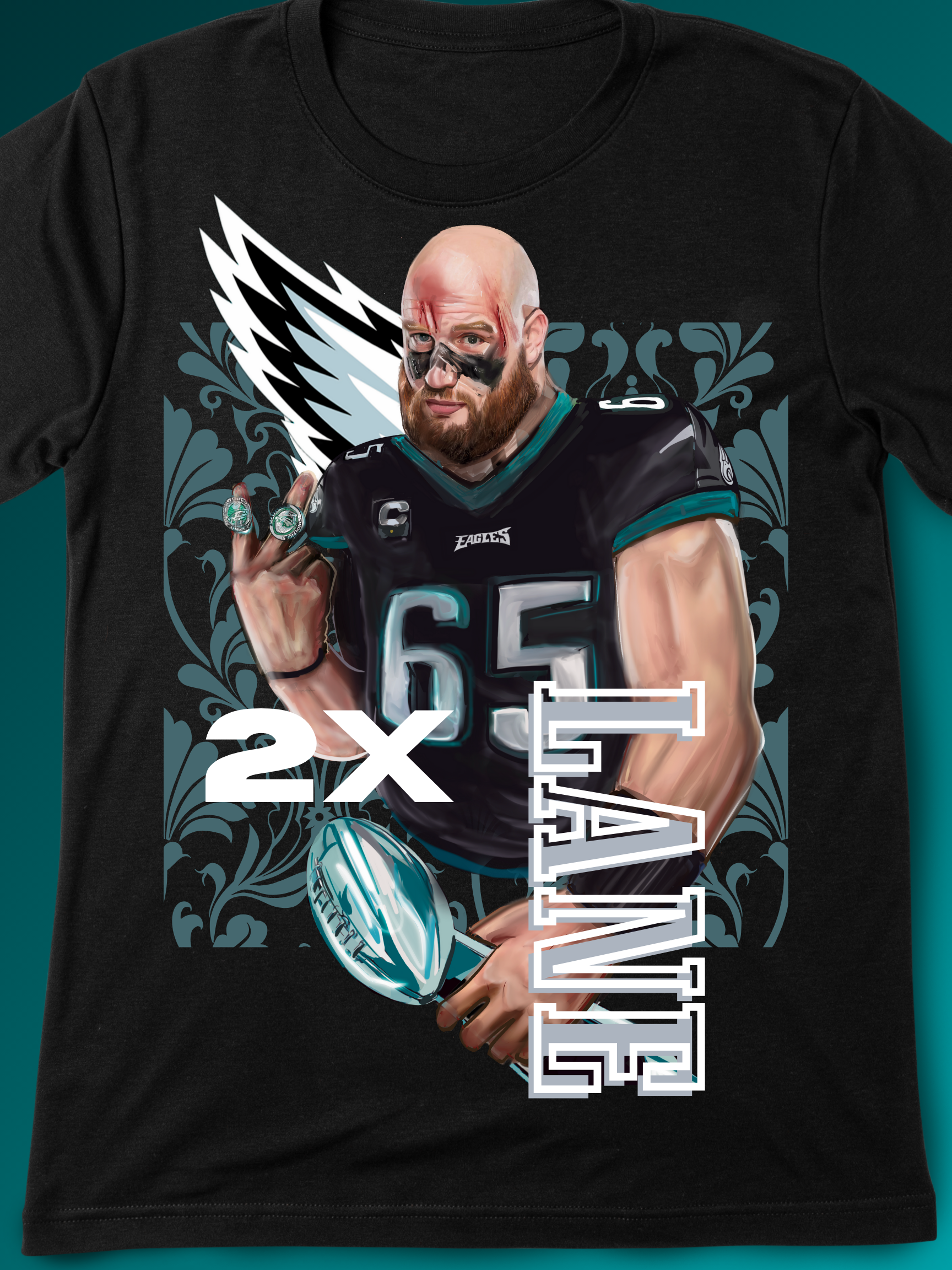 Lane #65 | 2X Champion Tribute Tee
