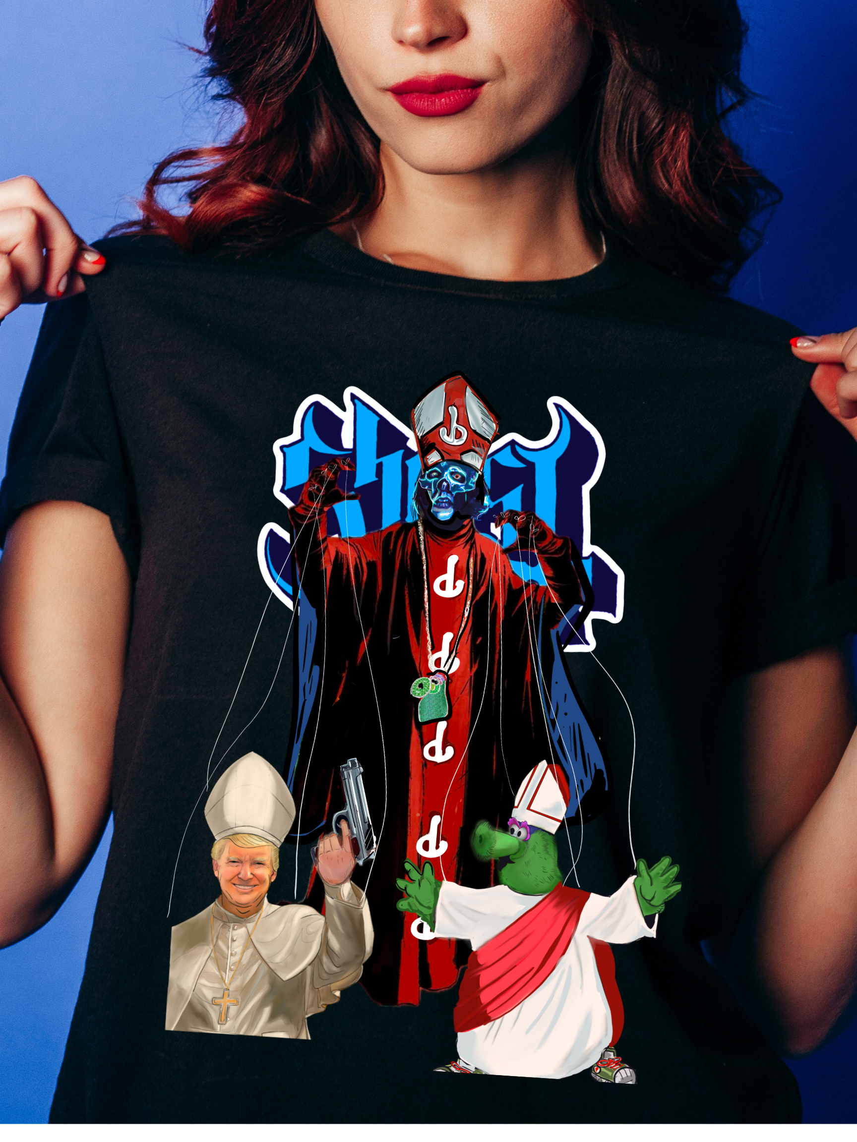 Philadelphia/Ghost Mashup Limited edition Tee 2