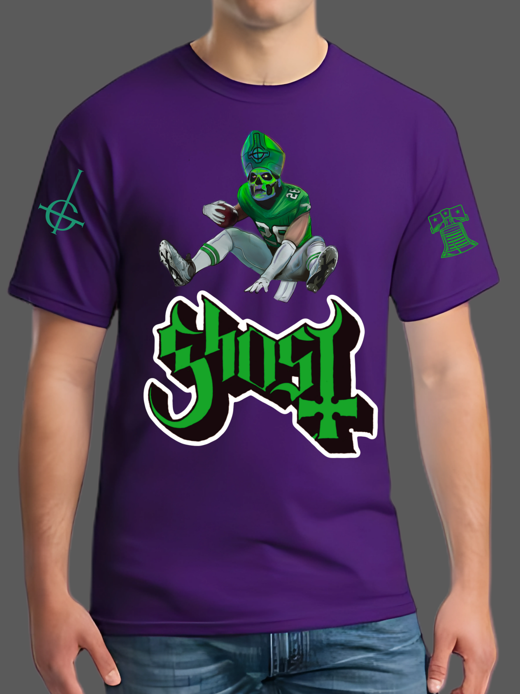 Philadelphia/Ghost Mashup Limited edition Tee