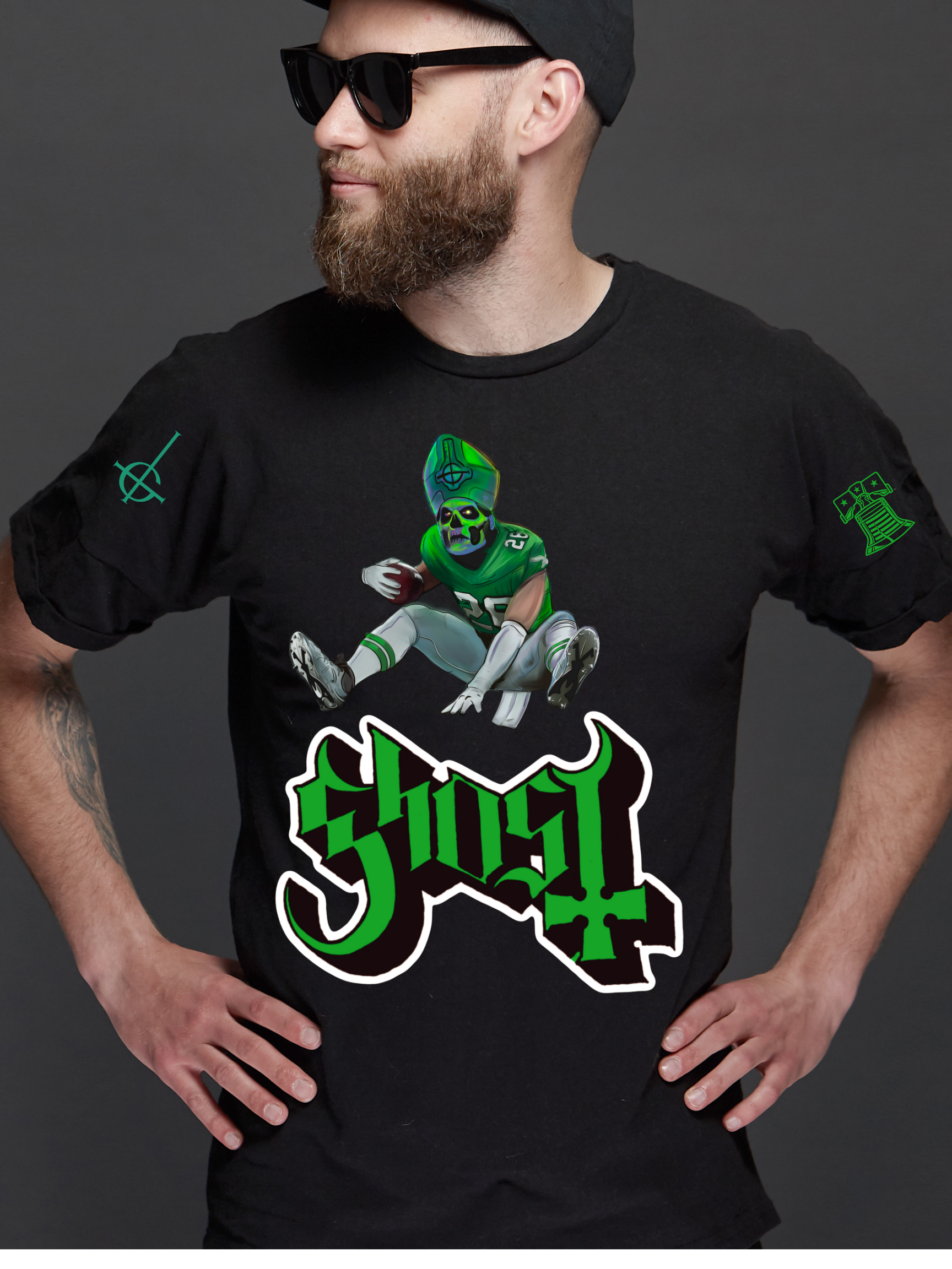 Philadelphia/Ghost Mashup Limited edition Tee