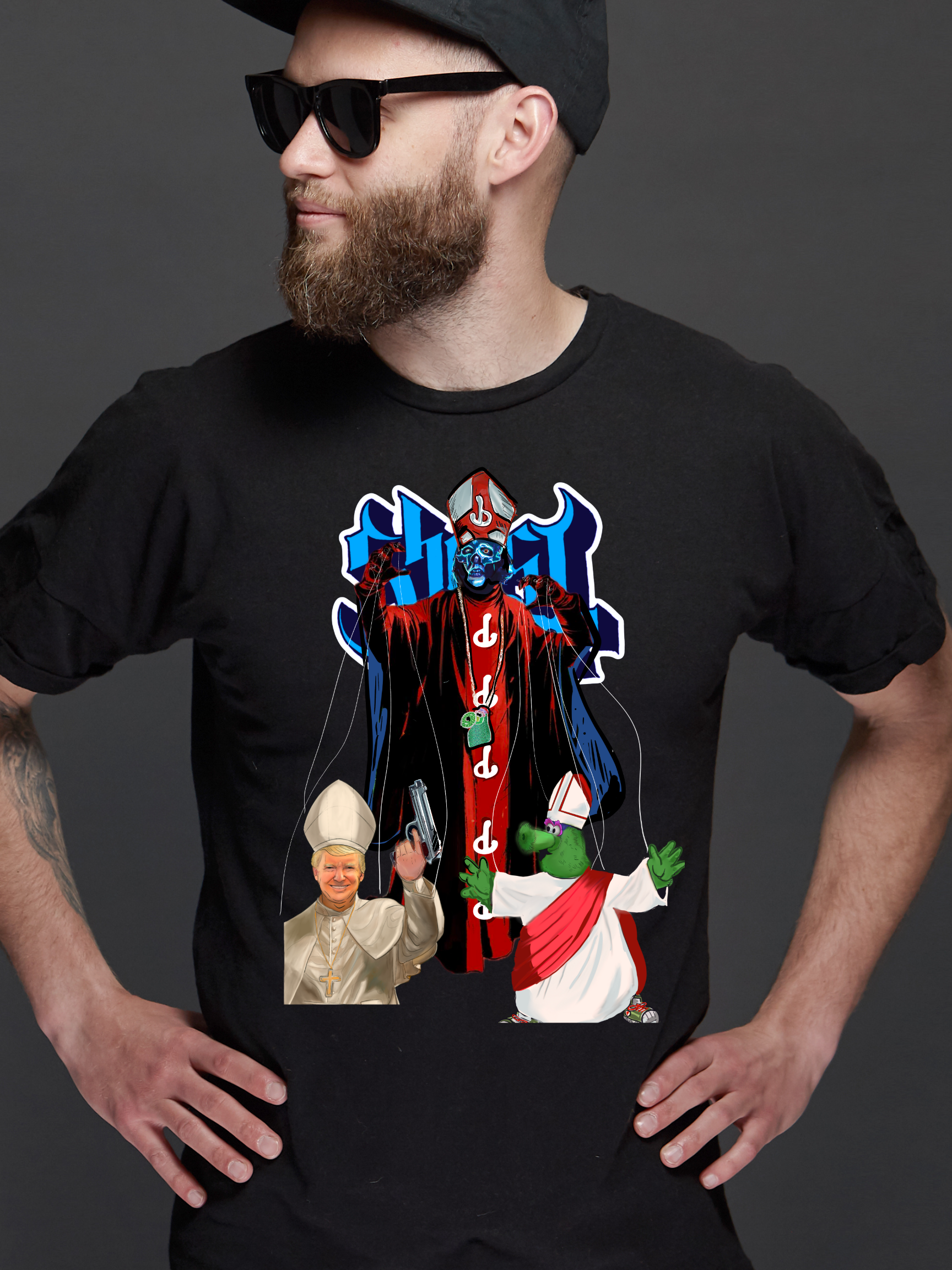 Philadelphia/Ghost Mashup Limited edition Tee 2
