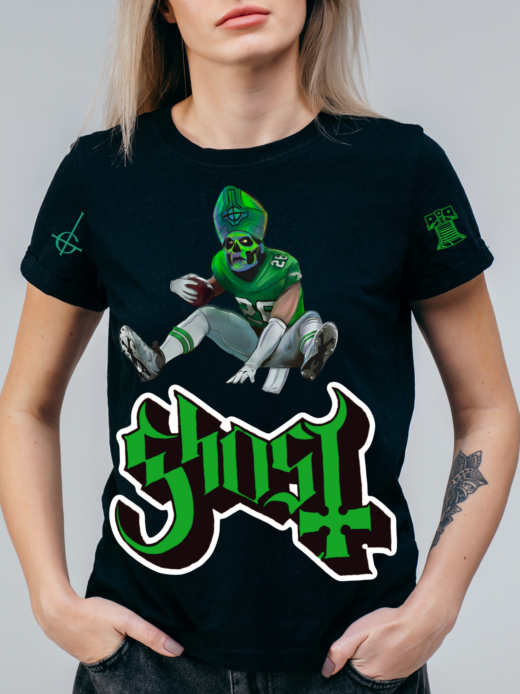 Philadelphia/Ghost Mashup Limited edition Tee