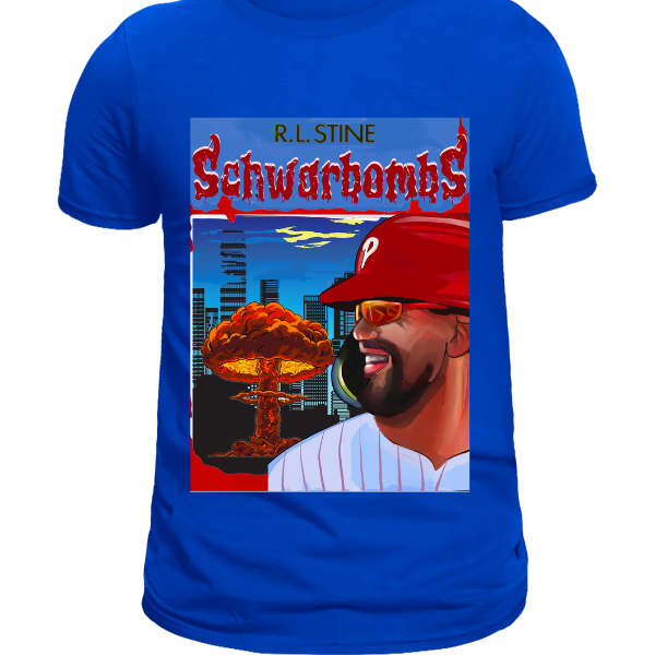 Schwar-Bombs Goosebumps crossover T- Shirt