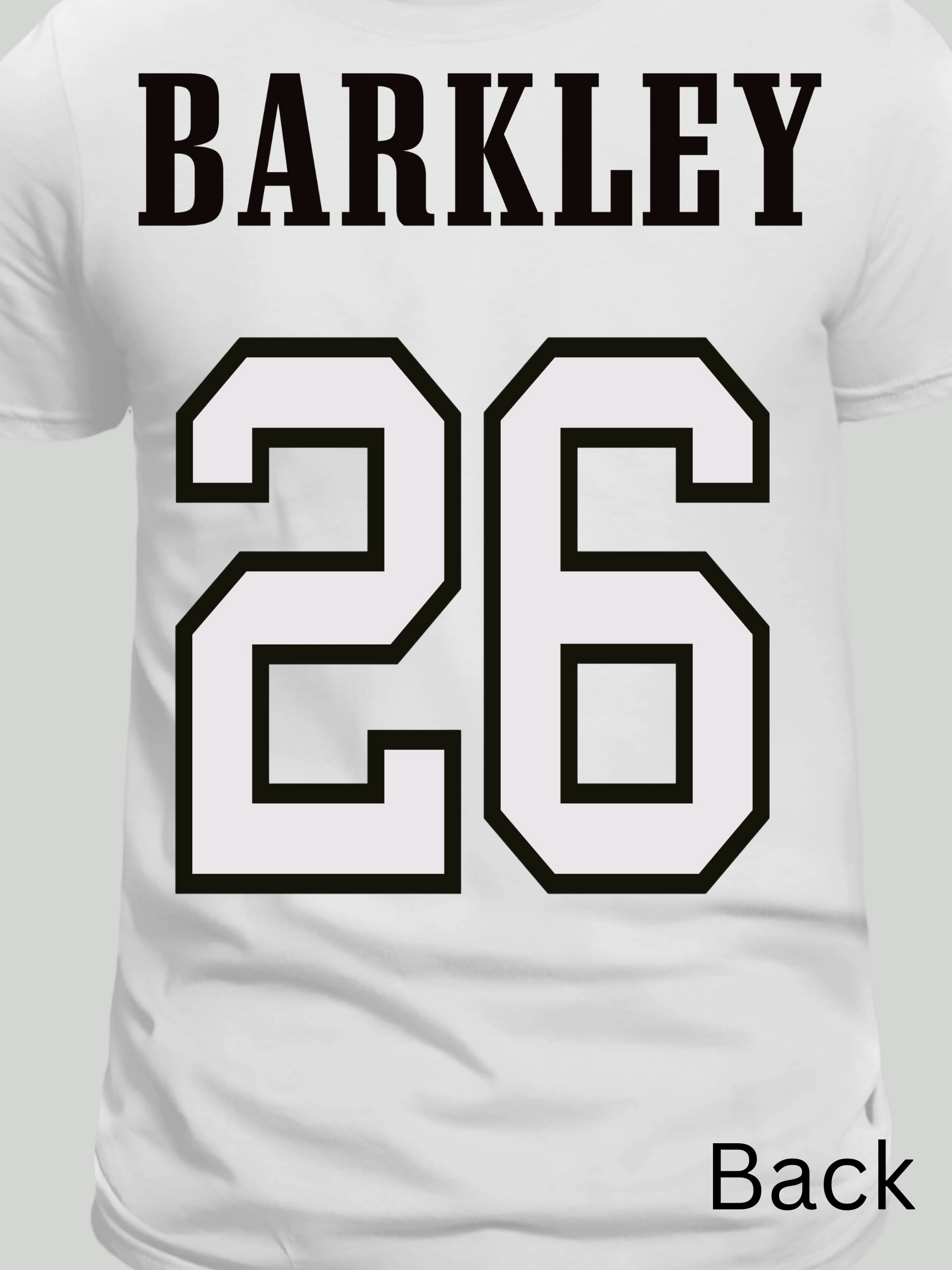 Illustrated football player in superhero comic style, charging forward with exaggerated muscles and dynamic action background – parody sports shirt design.

